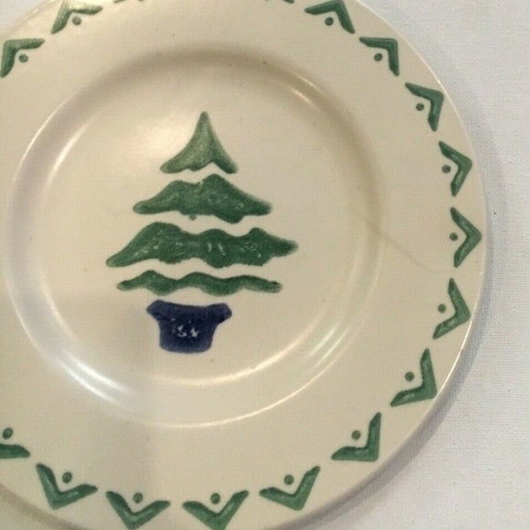 Pfaltzgraff Nordic Green Christmas Tree Salad Plate Replacement Dish 6998880 - Picture 4 of 6